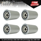 Set of 4 Diesel Engine Oil Filters for Ram 3500 2500 (2010–2018)