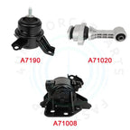 Set of 3 Engine Motor Trans Mounts for Kia Soul (2010–2013)