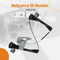 Window Regulator for Jaguar S-Type (2002–2008) Front Left XR848094