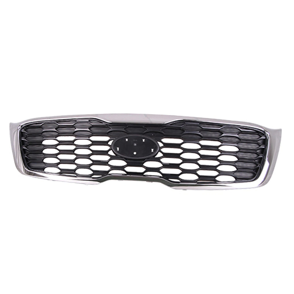 Front Grille Replacement Black Matte ABS for 2019-2020 Kia Sorento