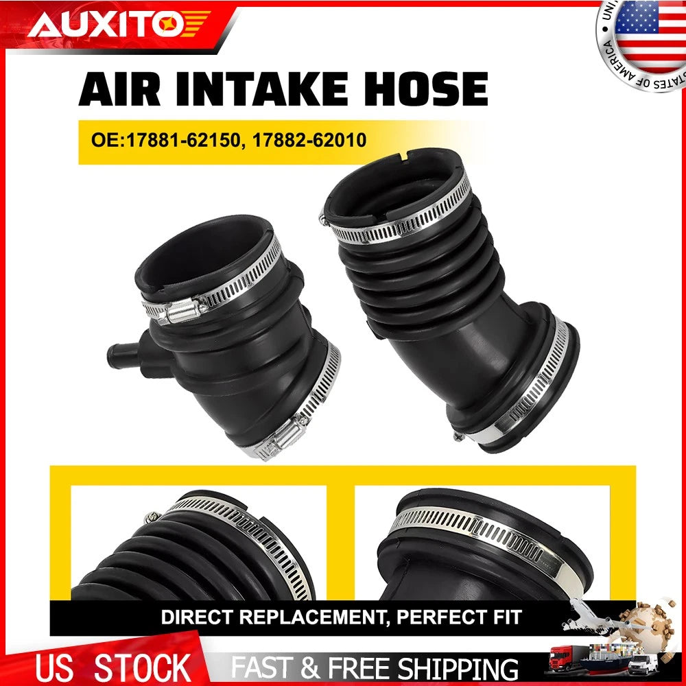 Set of 2 Air Intake Hoses for Toyota 4Runner (1999–2002) 3.4L V6