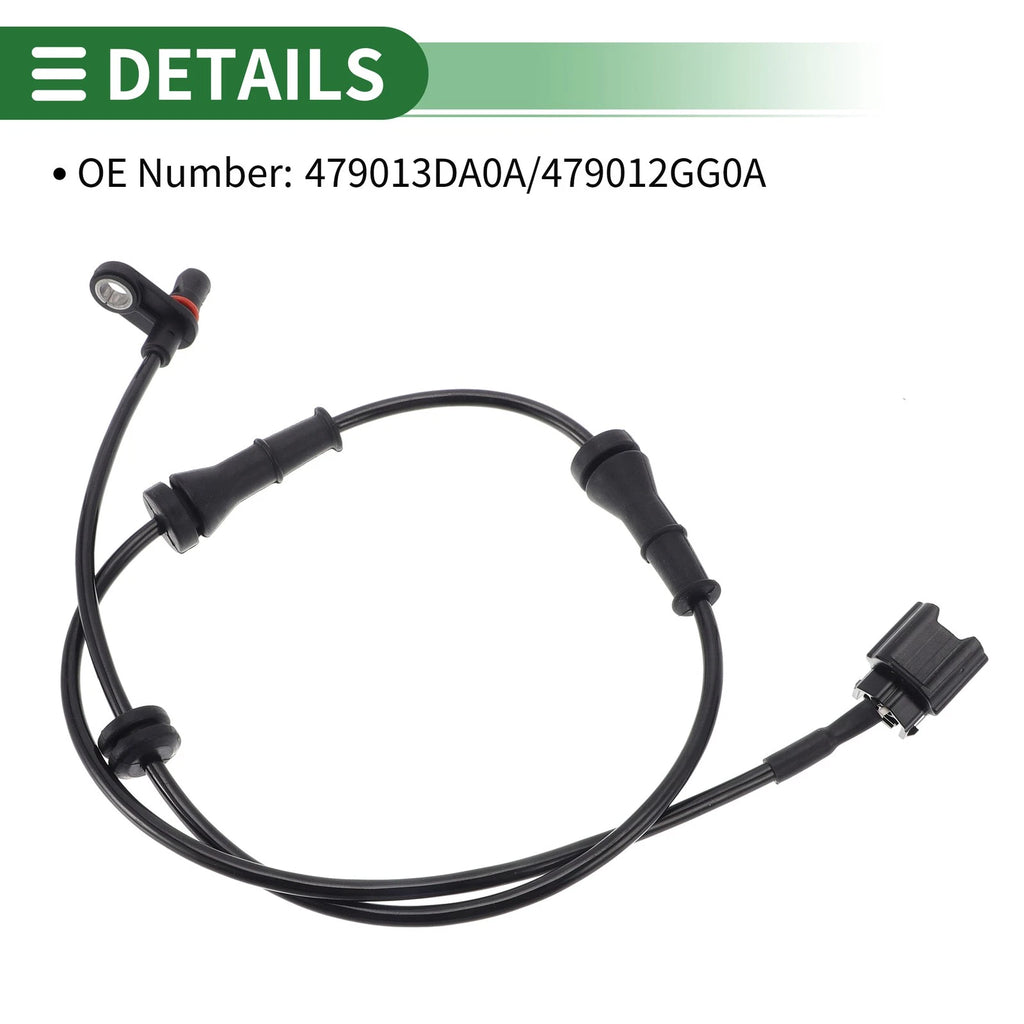 ABS Wheel Speed Sensor No. 479013DA0A for Nissan Sentra (2013–2019) Left Rear