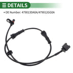 ABS Wheel Speed Sensor No. 479013DA0A for Nissan Sentra (2013–2019) Left Rear
