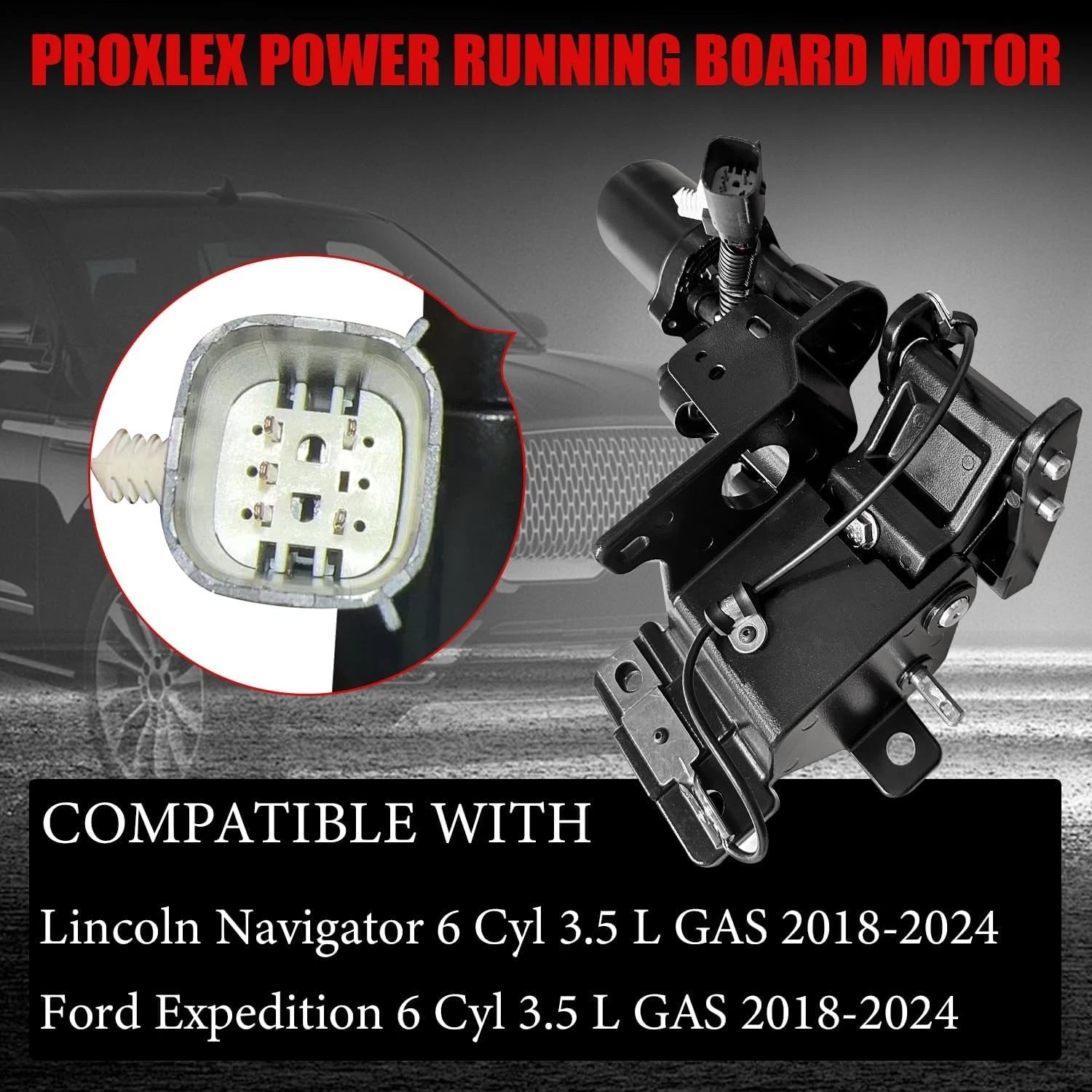 Right Power Running Board Motor for Ford Expedition Lincoln Navigator (2018–2024)