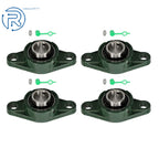 Set of 4 UCFL205-16 Pillow Block Bearings for (1" Bore)