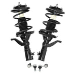Set of 2 Front Left Right Struts w/Coil Sway Bars for Honda Civic (2001–2002)