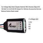 DC-DC Step Down Converter for Backup Camera Install (2010–2023)