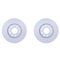 Set of 2 Hella Front 288mm Disc Brake Rotors for Audi A4 A4 Quattro A6 Passat