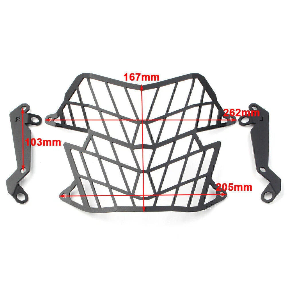 Alum Front Headlight Guard Cover for Yamaha Tenere 700 (2019-2021)