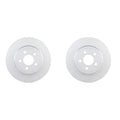 Set of 2 Bosch QuietCast Rear Disc Brake Rotors for Dodge 300 Challenger Magnum (2005–2010)