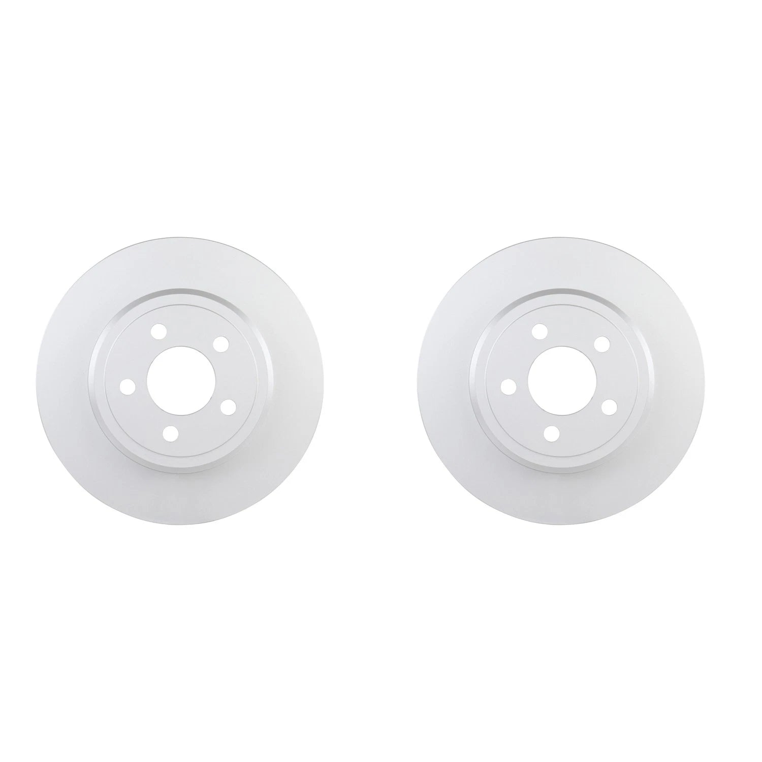 Set of 2 Bosch QuietCast Rear Disc Brake Rotors for Dodge 300 Challenger Magnum (2005–2010)