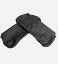 Leather Synthetic Sunvisor Covers for Corvette C5 (1997–2004) - Black