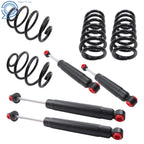 Set of 4 Lowered Coil Springs Shock Kit for GMC Truck (1963–1972)