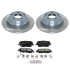 DuraGo Rear Rotors & Bosch QuietCast Ceramic Brake Pads for Santa Fe XL (2017–2019)