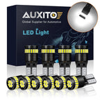 2X AUXITO T10 2825 168 158 194 White LED Light Bulbs for Automotive