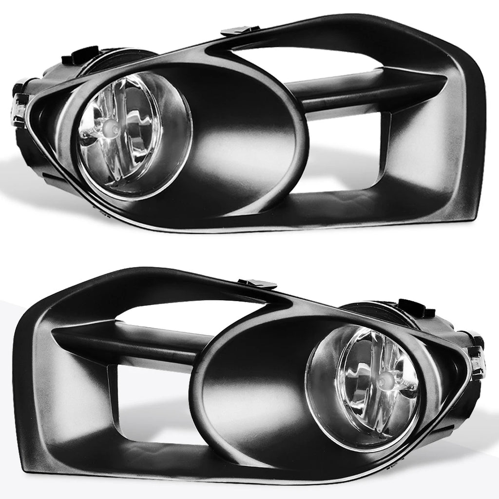 Clear Lens Front Bumper Fog Lights + Switch + Bezel for Murano Z50 (2011–2014)