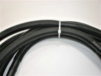 Corrugated Conduit Flex Tubing for Electrical Wiring Harness (17' 10" L x 0.60 ID)