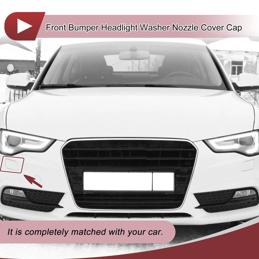 Front Right Washer Nozzle Cover Cap for Audi A5 (2012–2017) 1 Pcs Unpainted
