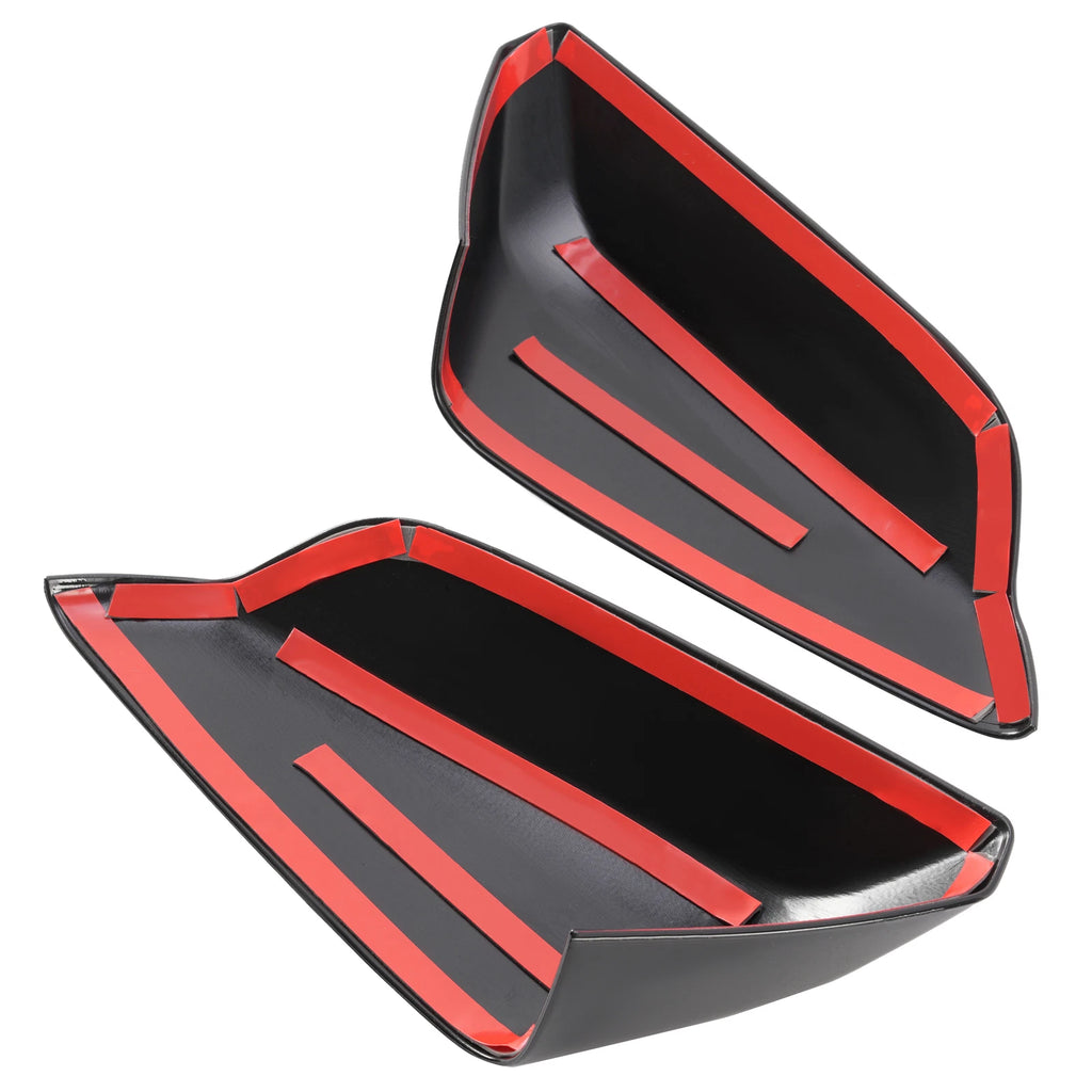 Pair Mirror Covers for Chevrolet Malibu (2016-2024) Gloss Black