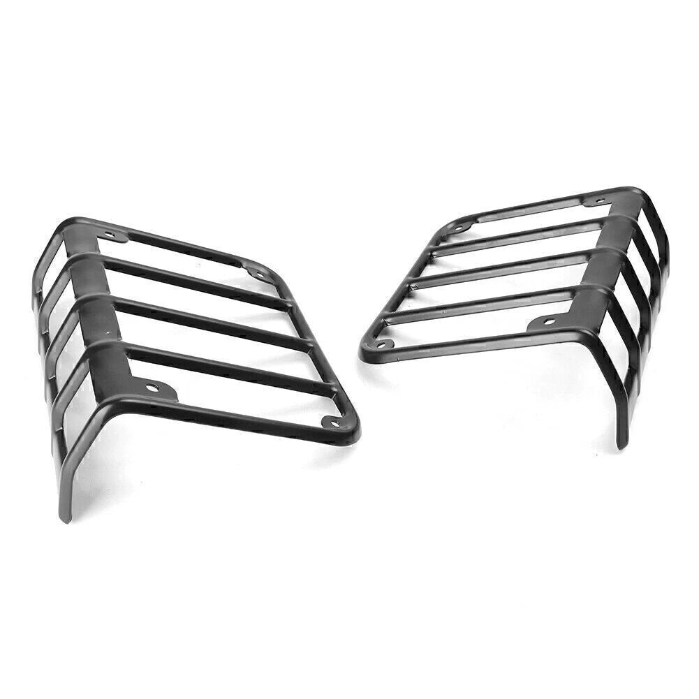 Rear Steel Taillight Cover Protector for Jeep Wrangler Unlimited (2007–2017)