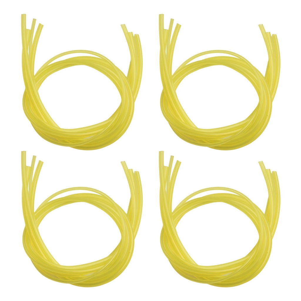 Set of 4 Fuel Line Hose Gas Pipe Tubing for Trimmer Chainsaw Blower