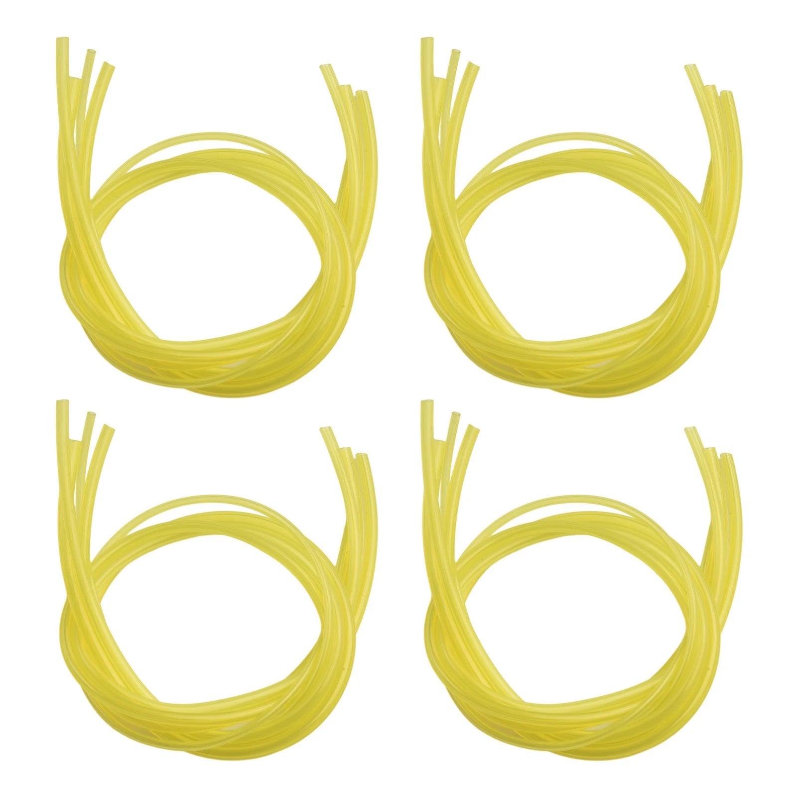 Set of 4 Fuel Line Hose Gas Pipe Tubing for Trimmer Chainsaw Blower