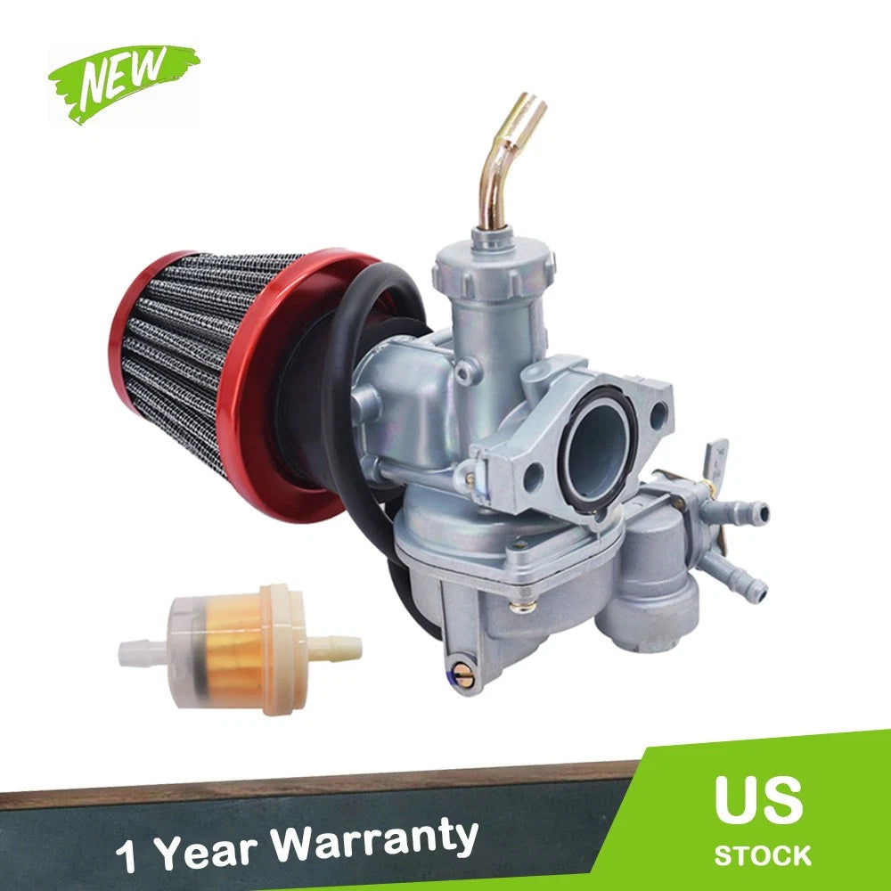 Carburetor & Air Filter for Honda TRX90 (1993–2002), TRX125 (1985–1986)