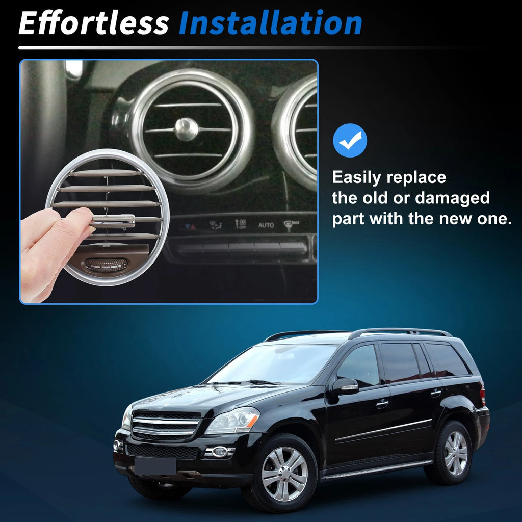 A/C Air Vent Grill Set for Mercedes Benz X164 GL 350 450 (2007–2012) No.A1648301954