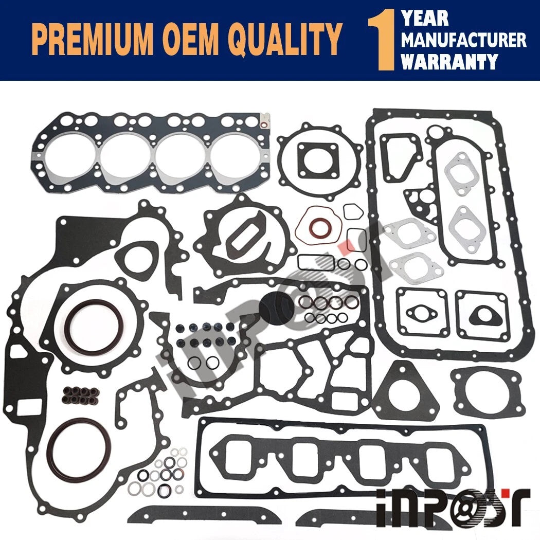Full Gasket Kit for Nissan TD27 (TD27T) TMC HC Tailift Forklift Trucks