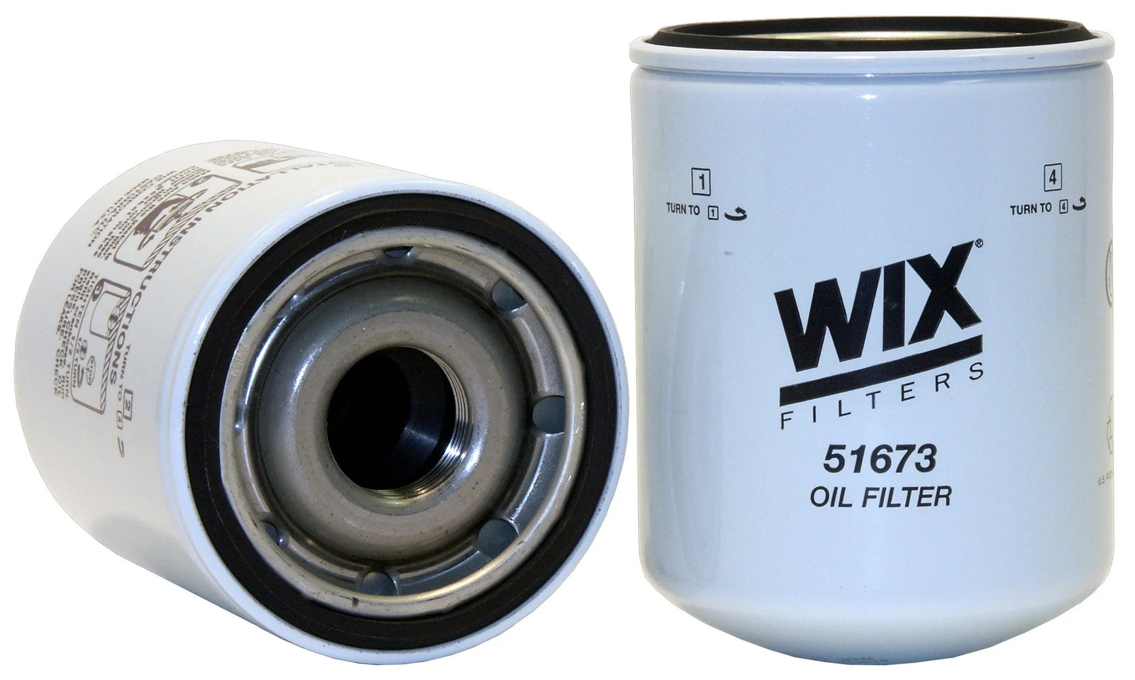 WIX Engine Oil Filter 51673 for Various Makes Models