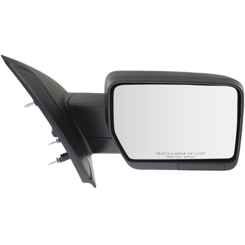 Manual Folding Right Mirror for Ford F-150 (2011–2014) Textured Black