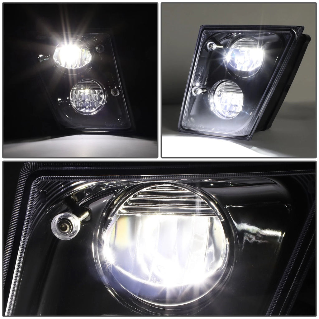 Full LED Front Fog Lights for Volvo VN VNL VNM VNX (2003–2017)