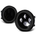 Smoked Projector Lens LED Fog Light Lamp for GMC Sierra 1500 2500HD 3500HD (2007–2014)