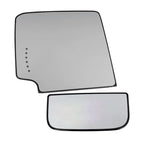 Set of 2 Driver Left Side Upper Mirror Glasses for Chevy Hand