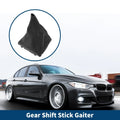 1 Pc Gear Shift Stick Gaiter Black Leather for BMW F30 F31 (2012-2018)