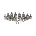 16-Piece Jaw Slider Kit for Marine Applications - 316 Stainless Steel