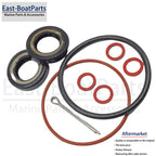 Gearcase Propeller Shaft Seal Kit for Yamaha 4-Stroke 6hp 8hp 9.9hp
