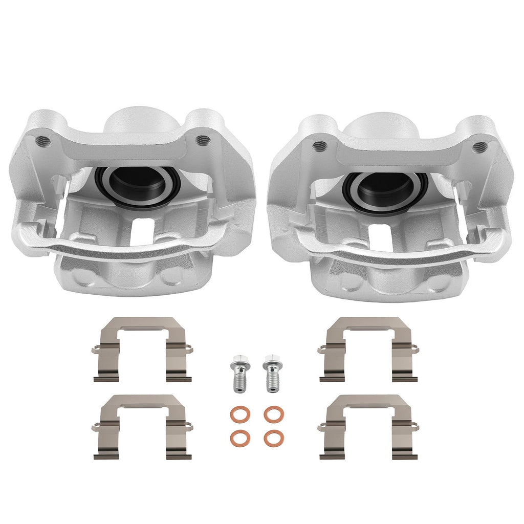 Pair Front Brake Caliper for Buick LaCrosse Regal Chevrolet Impala (2005–2016)