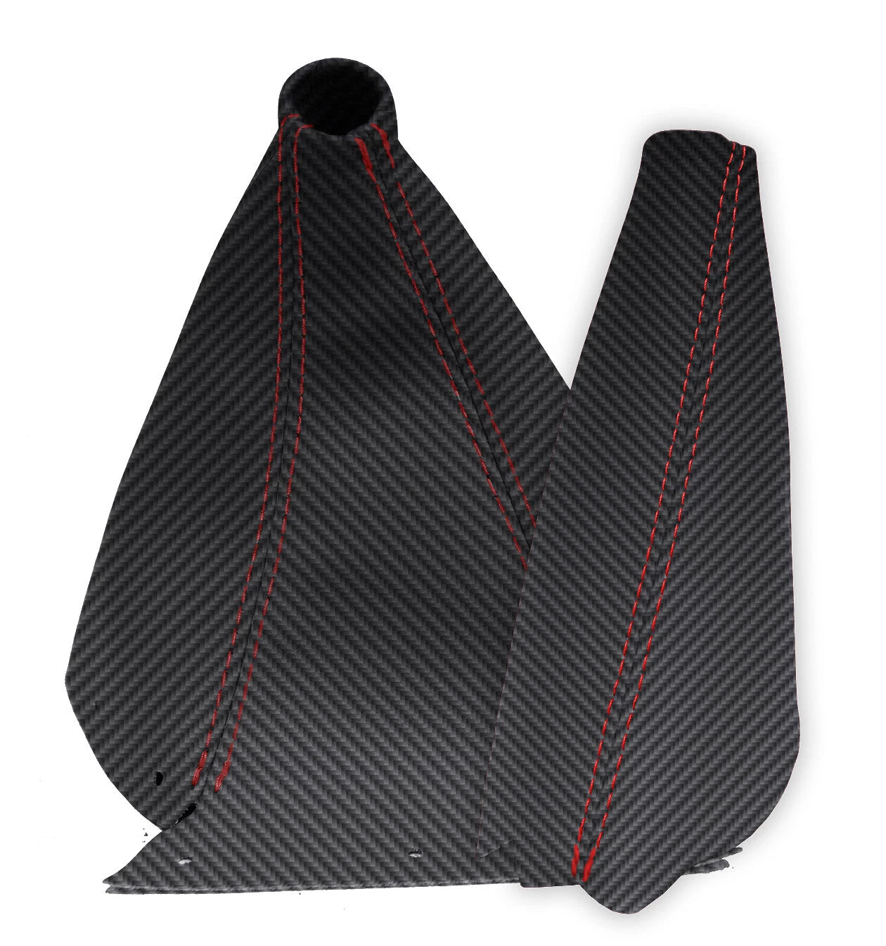 Manual & E Brake Boot Cover Carbon Fiber for Nissan Skyline R33 (1993–1998)