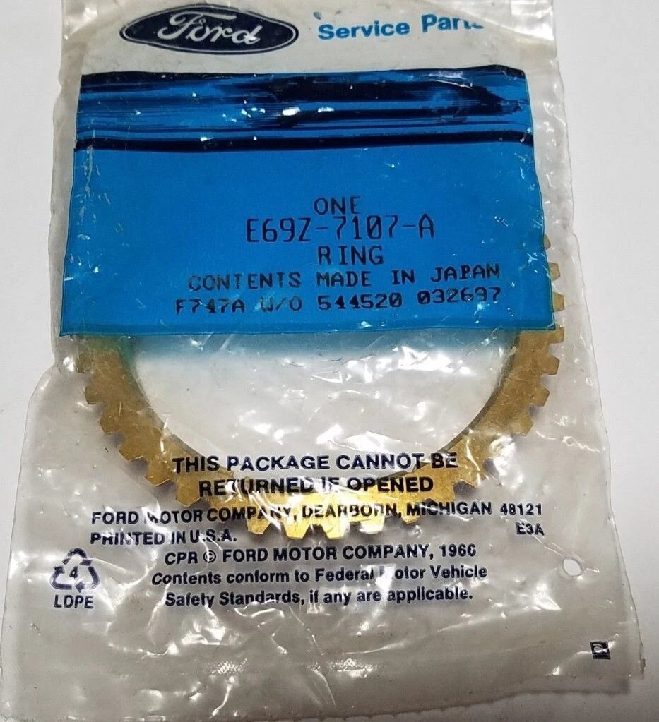 Sync Ring for Ford Aerostar (1986–1991) E69Z-7107
