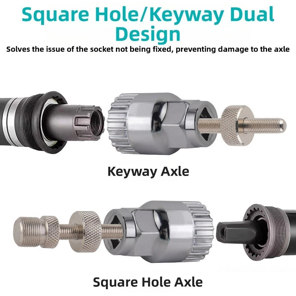 Bottom Bracket Tool for Bike Square Taper (Precision)