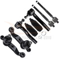 Set of 8 Front Lower Ball Joints and Tie Rods for Lexus GS300 GS400 GS430 (1998–2005)