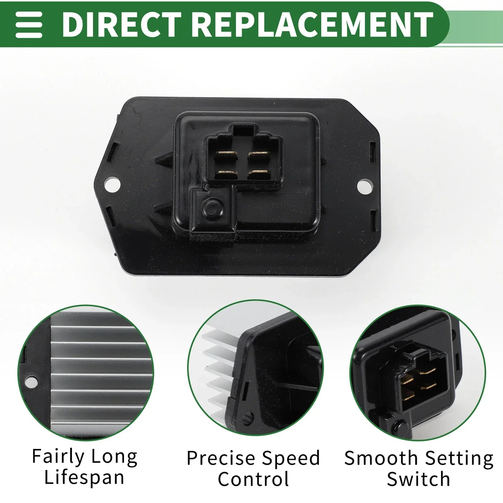 HVAC Blower Motor Resistor for Honda CR-V, Honda Civic (2002-2006)