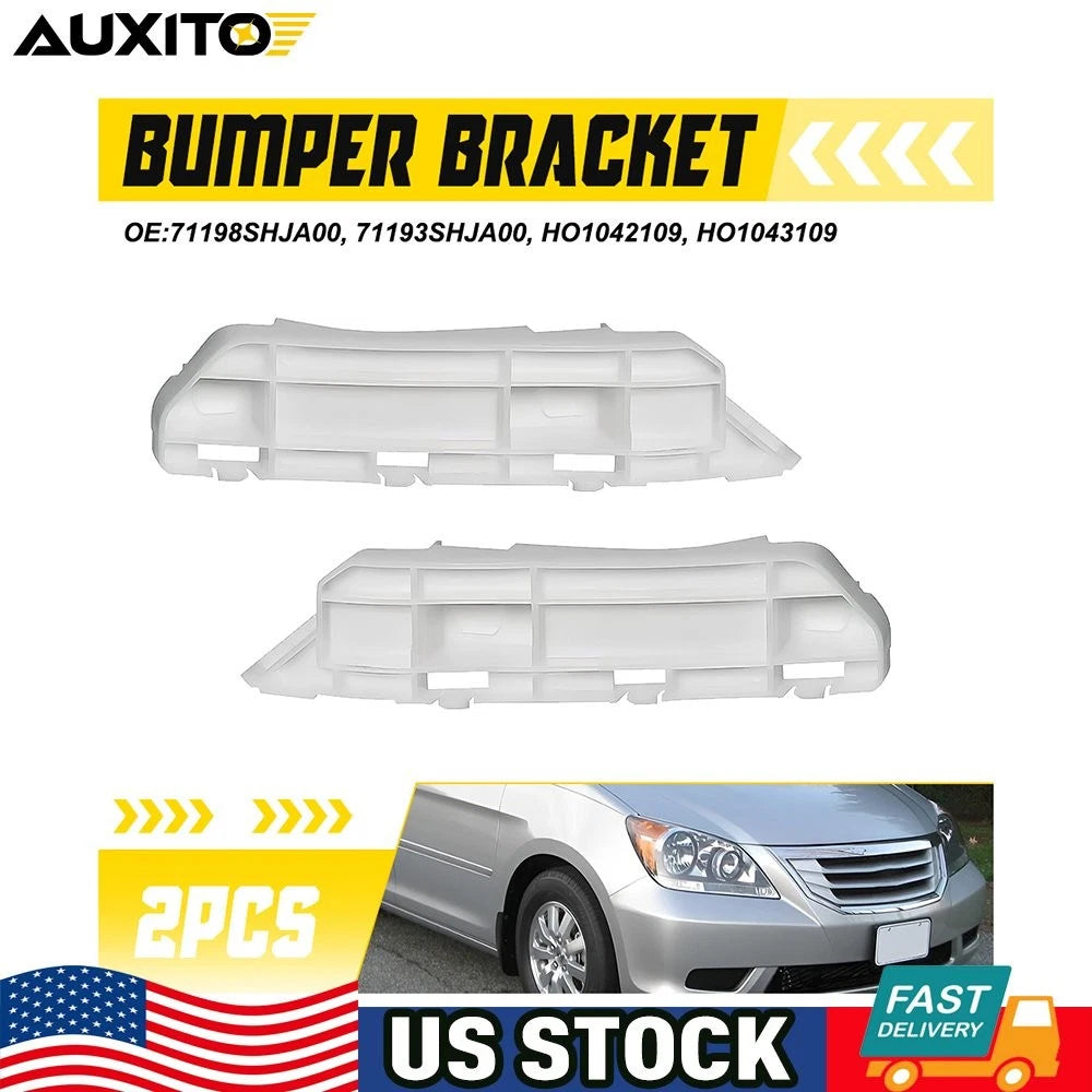 Replacement Bumper Spacer Bracket for Honda Odyssey (2005–2010) Front Pair
