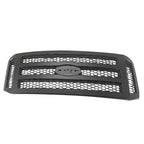 Front Grille Replacement Gray Matte Plastic Honeycomb for Toyota Hilux (2005–2015)