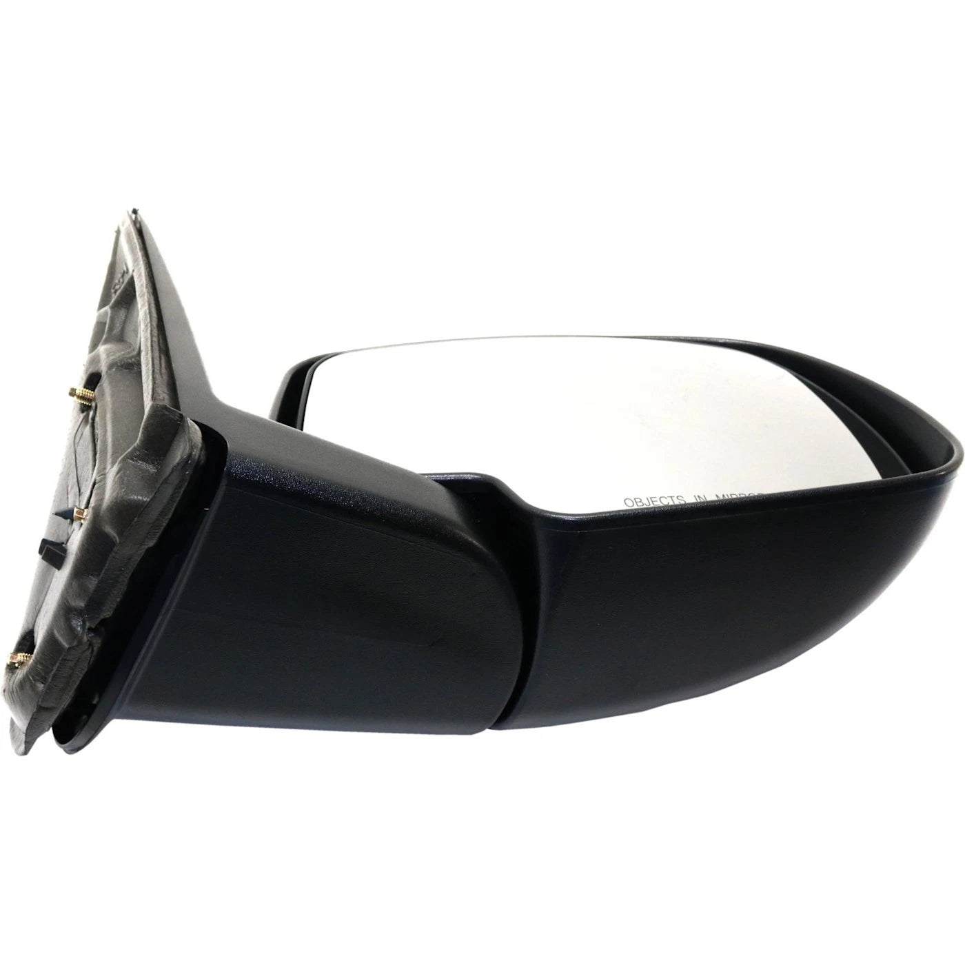 Set of 2 Mirrors for Chevrolet Silverado 1500 (1999–2006) Black Manual Glass