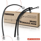 2X Rear Inner Brake Hydraulic Hose for Ford E-150 E-250 E-350 (2014)