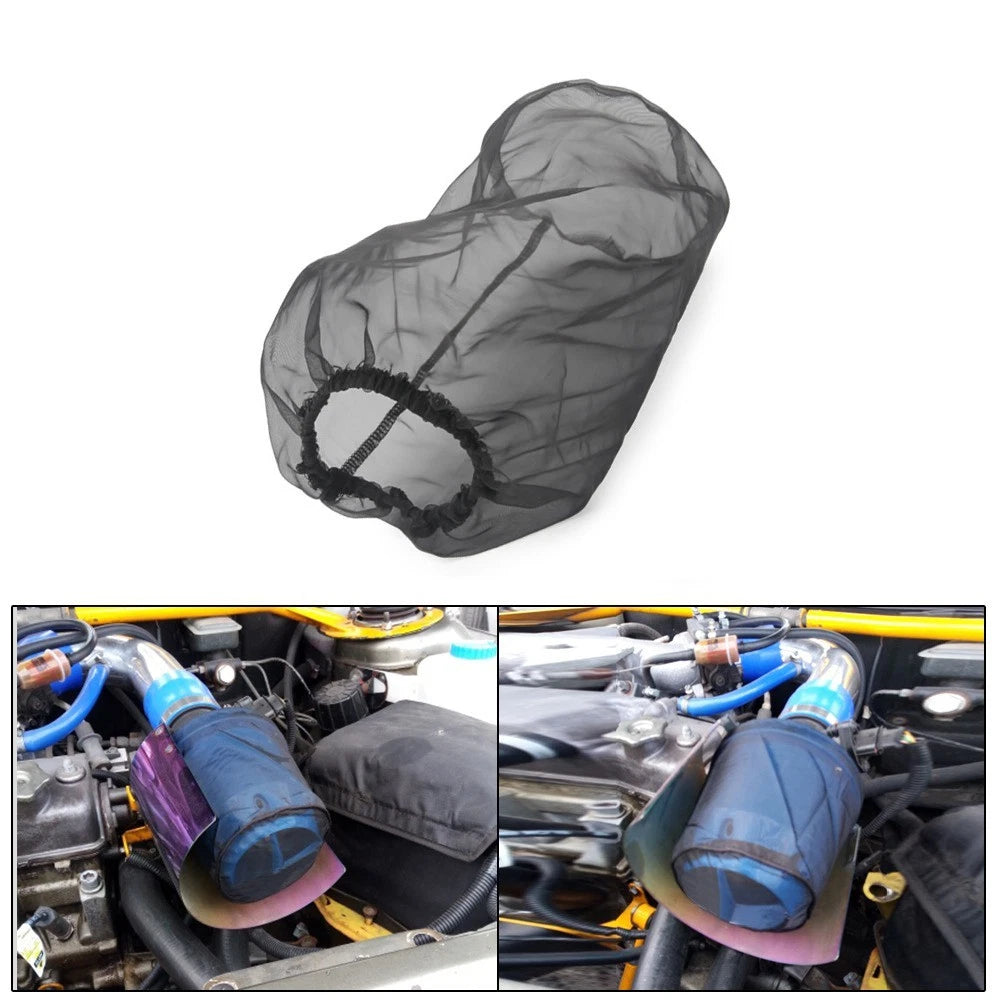 Cold Air Intake Pre Filter for Black Car Engine (Washable)