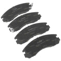 Front Disc Brake Pads 314mm Rotors for Mitsubishi Triton MK (2005 - 2006)