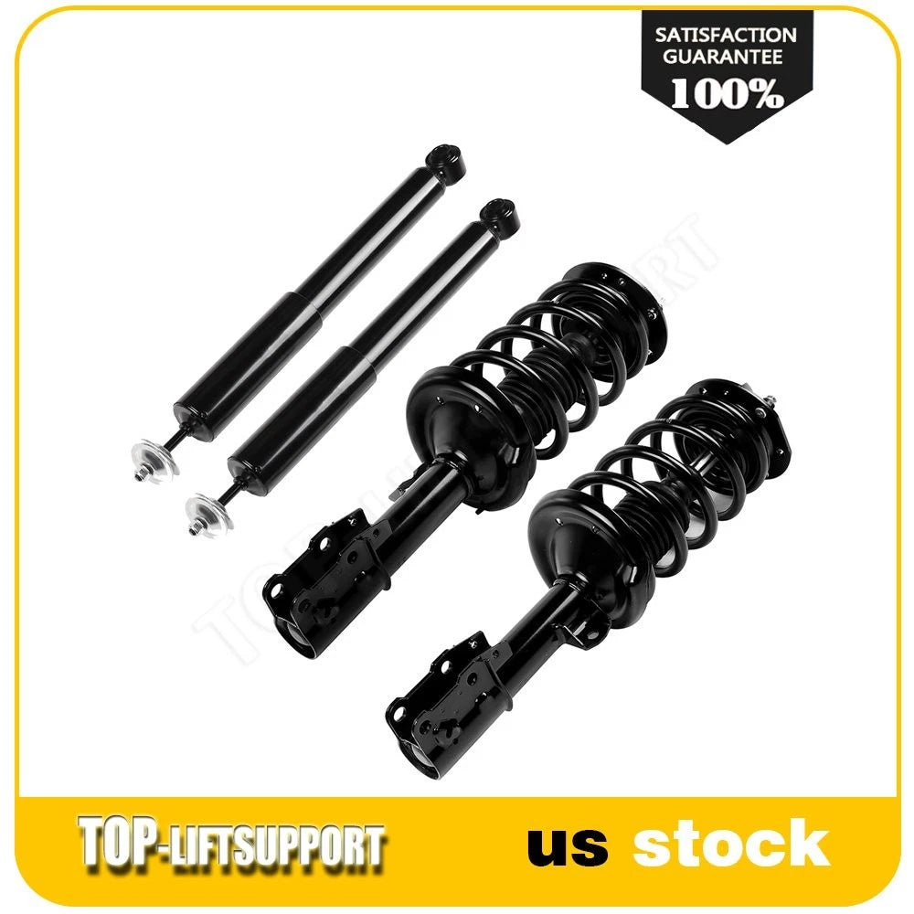 Set of 4 Front Struts Rear Shocks for Saturn Aura, Pontiac G6
